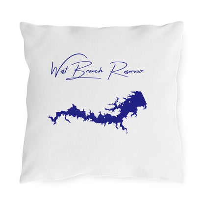 Ohio  West  Branch  Reservoir  Outdoor  Pillow  front  position  view  from  front  16  x  16.webp