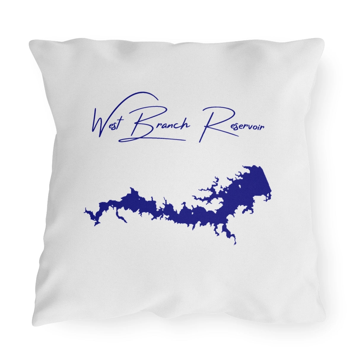 Ohio  West  Branch  Reservoir  Outdoor  Pillow  front  position  view  from  front  20  x  20.webp