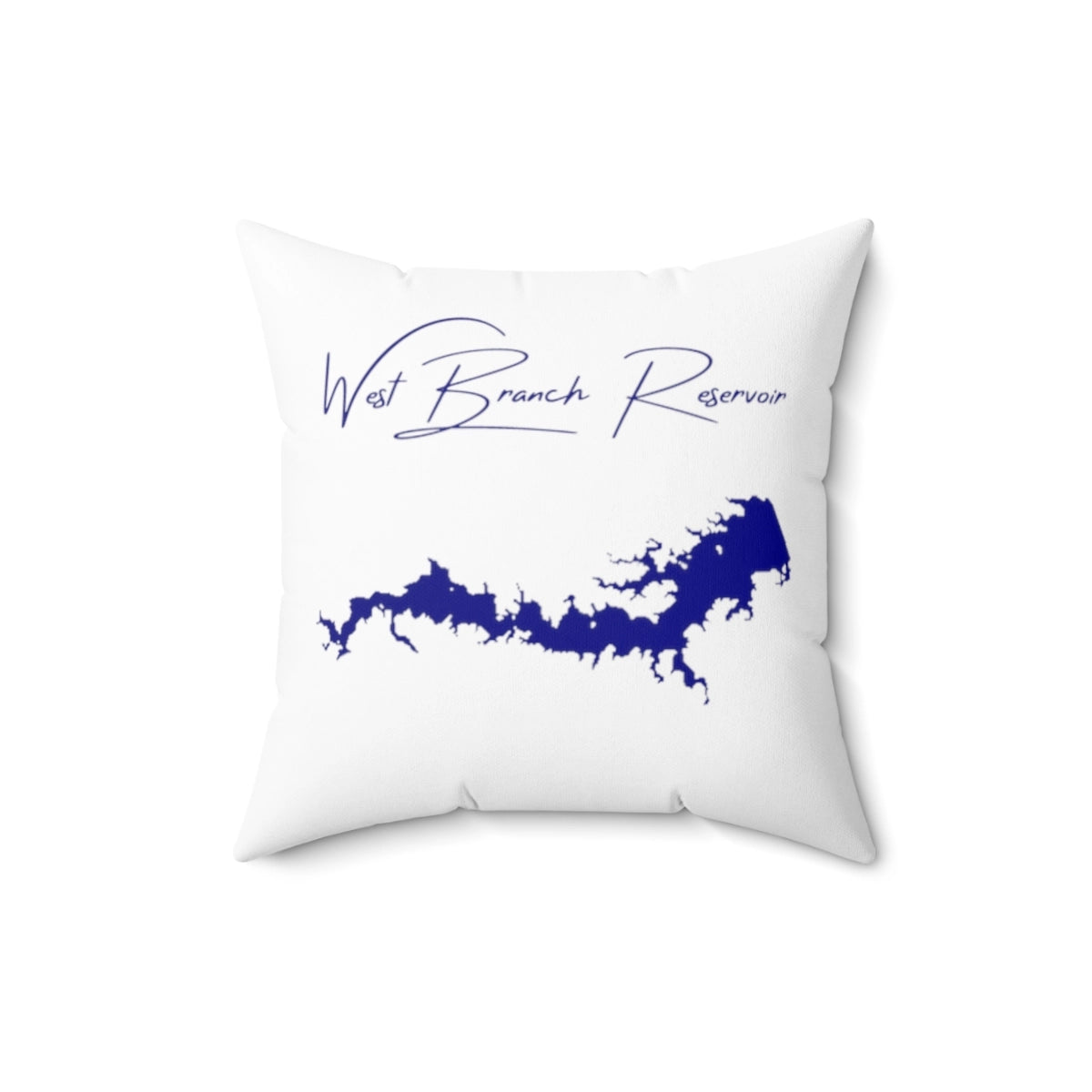 Ohio  West  Branch  Reservoir  Pillow  front  position  view  from  back  16  x  16.webp