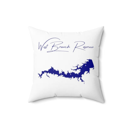 Ohio  West  Branch  Reservoir  Pillow  front  position  view  from  front  16  x  16.webp