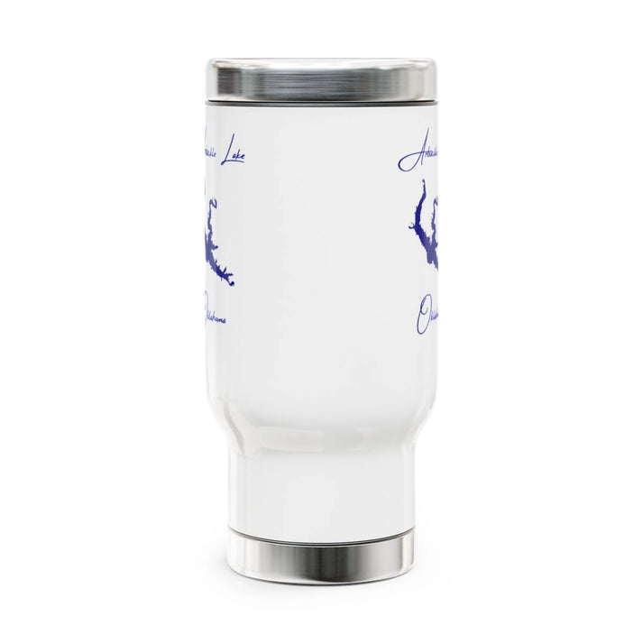 Oklahoma  Arbuckle  Lake  Travel  Mug  other  position  view  from  front  14oz.webp