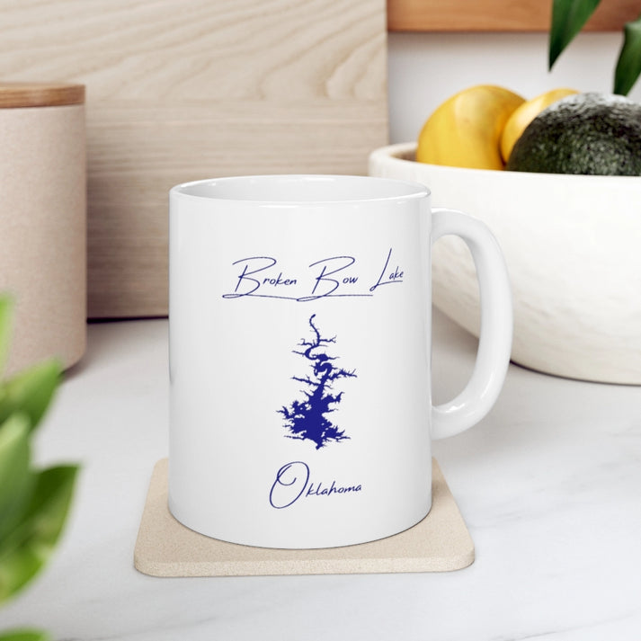 Oklahoma  Broken  Bow  Lake  Ceramic  Mug  other  position  view  from  context-4  11oz.webp