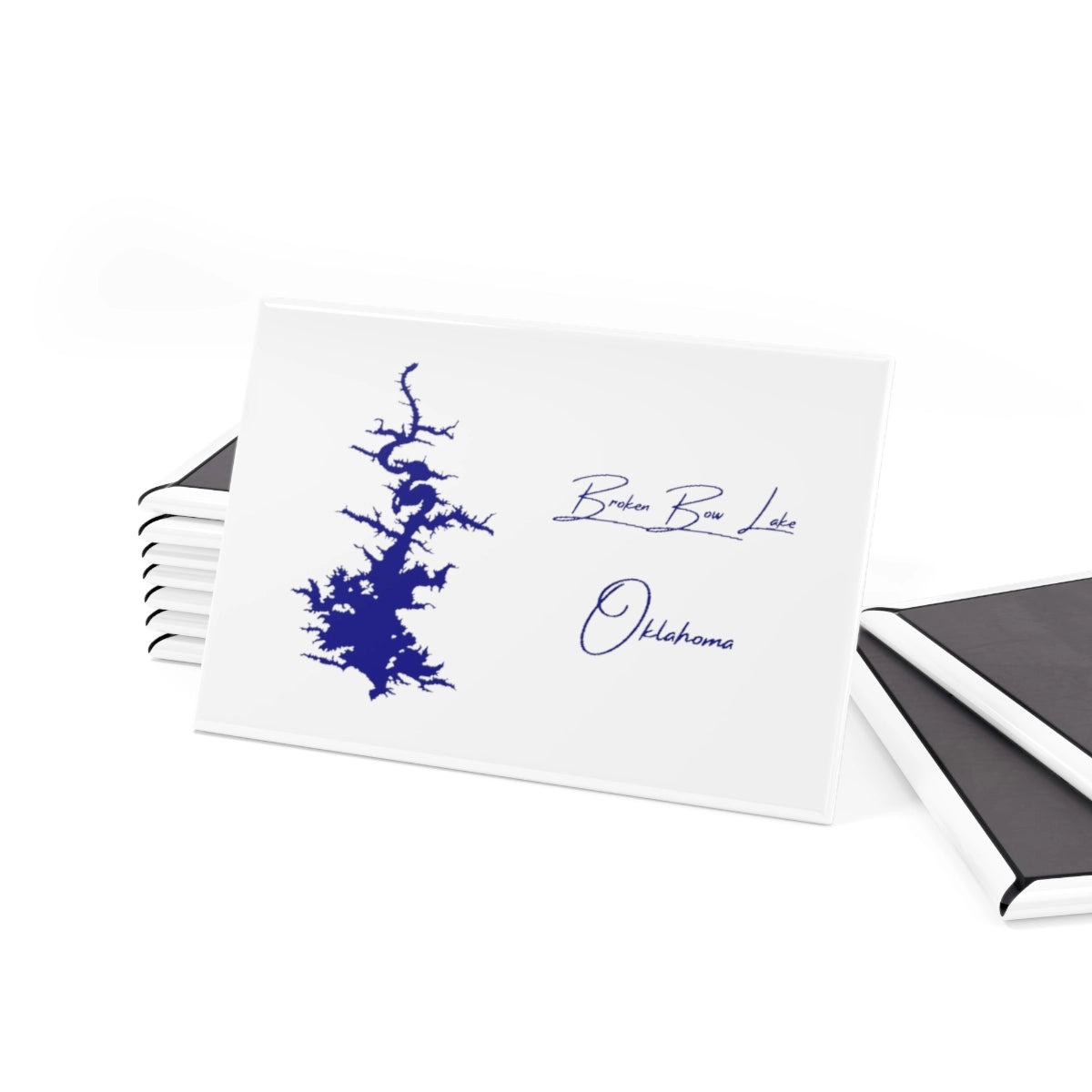 Oklahoma  Broken  Bow  Lake  Magnet  front  position  view  from  set  2  x  3.webp