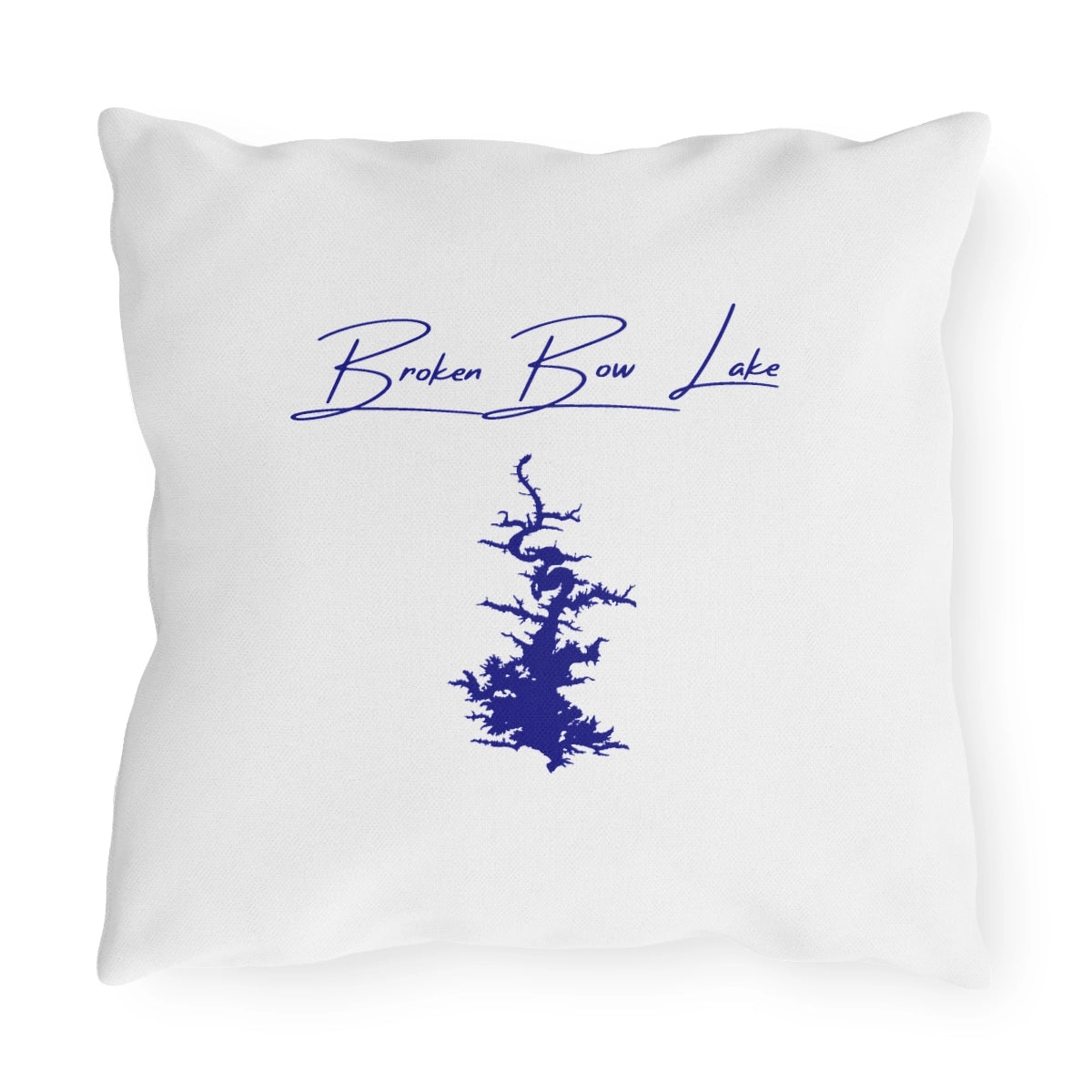 Oklahoma  Broken  Bow  Lake  Outdoor  Pillow  back  position  view  from  back  16  x  16.webp