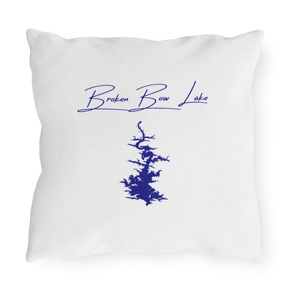 Oklahoma  Broken  Bow  Lake  Outdoor  Pillow  back  position  view  from  back  16  x  16.webp