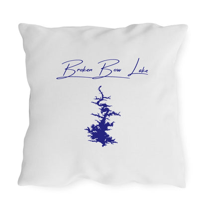 Oklahoma  Broken  Bow  Lake  Outdoor  Pillow  back  position  view  from  back  20  x  20.webp