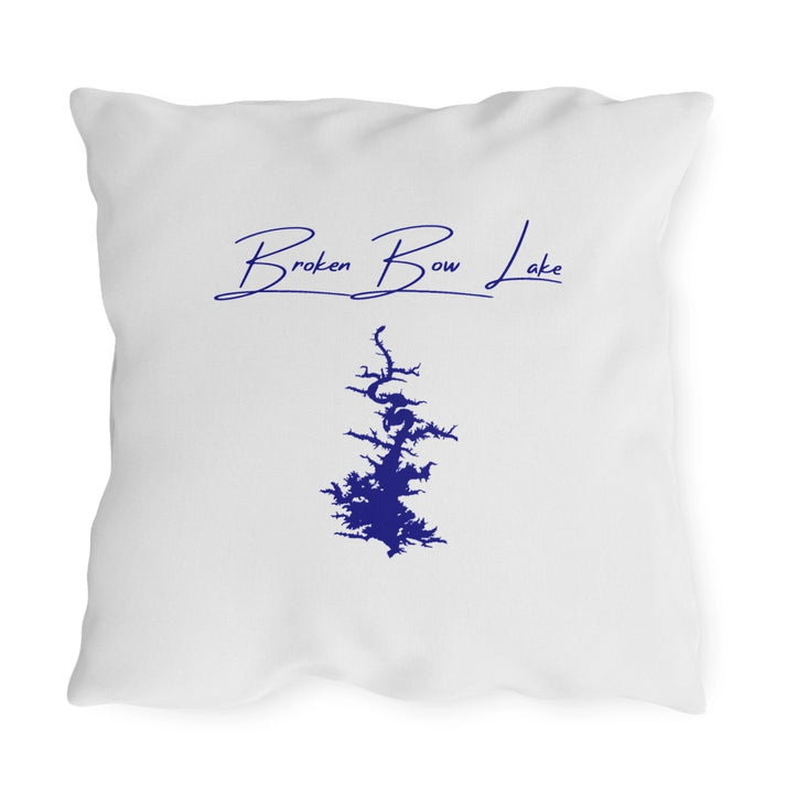 Oklahoma  Broken  Bow  Lake  Outdoor  Pillow  back  position  view  from  back  20  x  20.webp