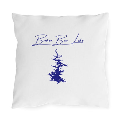 Oklahoma  Broken  Bow  Lake  Outdoor  Pillow  front  position  view  from  front  16  x  16.webp