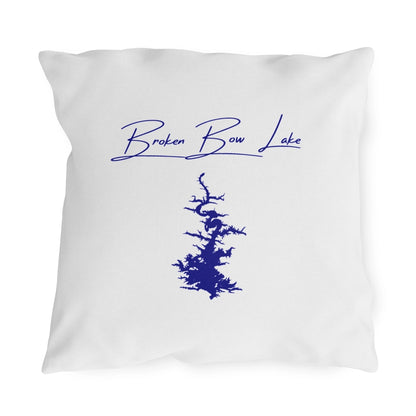 Oklahoma  Broken  Bow  Lake  Outdoor  Pillow  front  position  view  from  front  18  x  18.webp