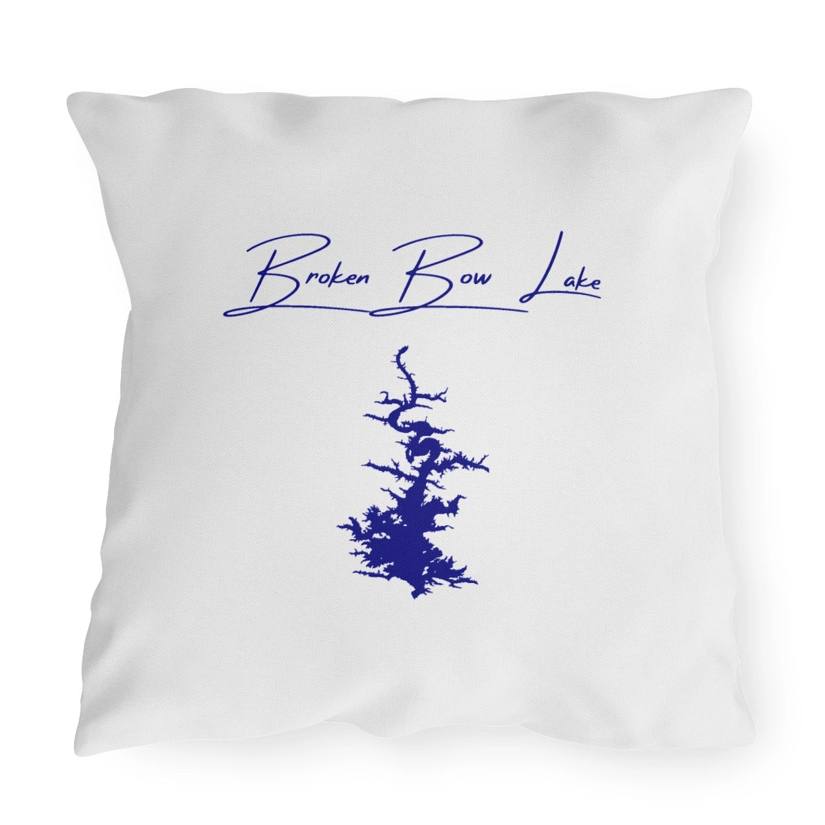 Oklahoma  Broken  Bow  Lake  Outdoor  Pillow  front  position  view  from  front  20  x  20.webp
