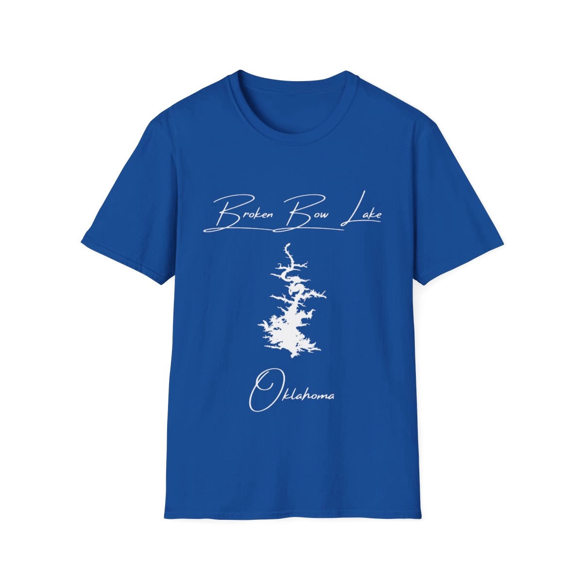 Oklahoma  Broken  Bow  Lake  T-shirt  front  position  view  from  front  royal.webp