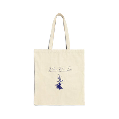 Oklahoma  Broken  Bow  Lake  Tote  Bag  back  position  view  from  back  15  x  16.webp