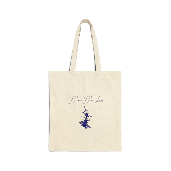 Oklahoma  Broken  Bow  Lake  Tote  Bag  back  position  view  from  back  15  x  16.webp