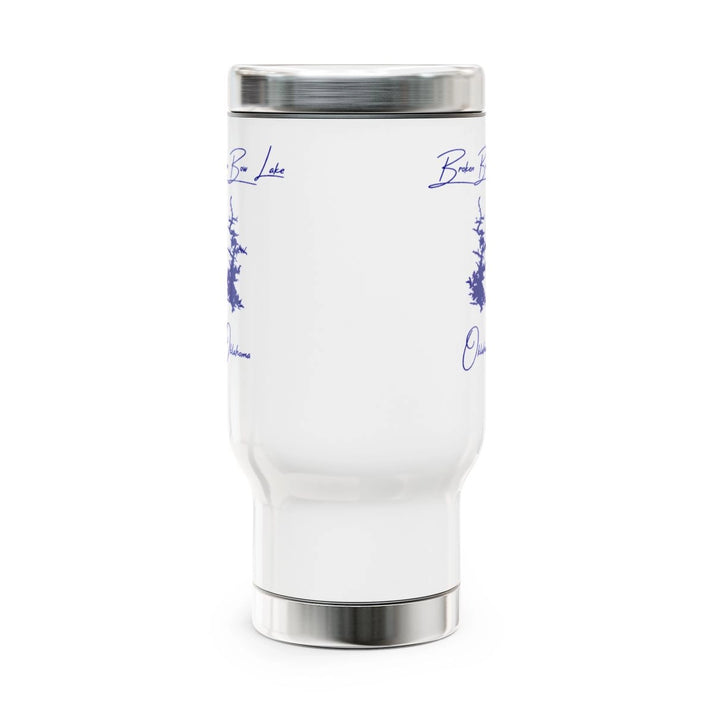 Oklahoma  Broken  Bow  Lake  Travel  Mug  other  position  view  from  front  14oz.webp