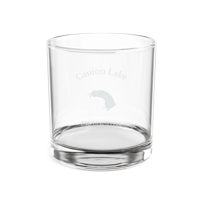 Oklahoma  Canton  Lake  Engraved  Whiskey  Glass  other  position  view  from  front  10.5oz.webp