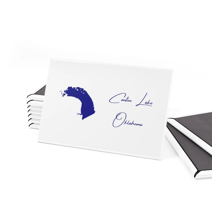 Oklahoma  Canton  Lake  Magnet  front  position  view  from  set  2  x  3.webp