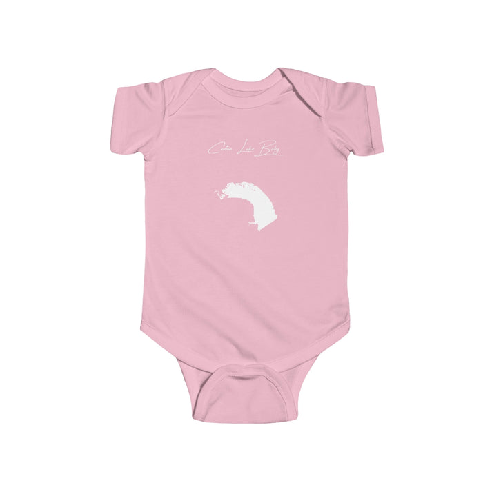 Oklahoma  Canton  Lake  Onesie  front  position  view  from  front  pink.webp