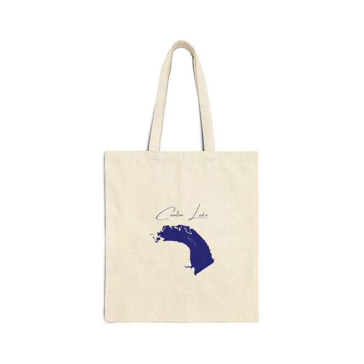 Oklahoma  Canton  Lake  Tote  Bag  front  position  view  from  front  15  x  16.webp