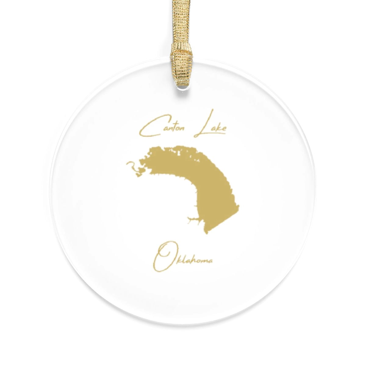 Oklahoma  Canton  Lake  Tree  Ornament  other  position  view  from  front  round.webp