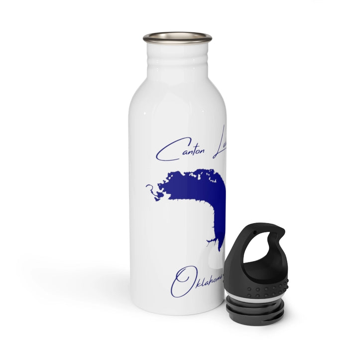 Oklahoma  Canton  Lake  Water  bottle  other  position  view  from  open  white.webp