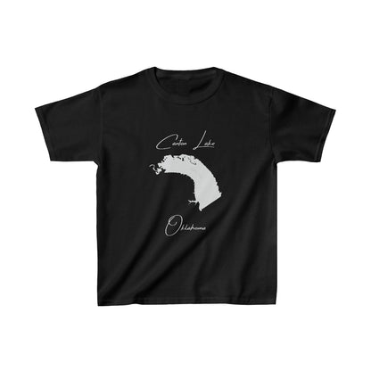 Oklahoma  Canton  Lake  Youth  T-shirt  front  position  view  from  front  black.webp