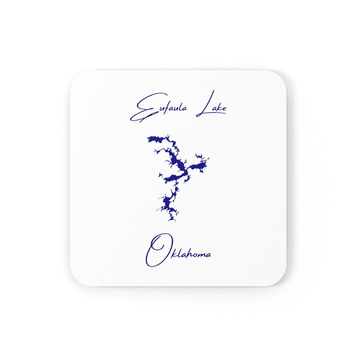 Oklahoma  Eufaula  Lake  Coaster  Set  front  position  view  from  front  3.75  x  3.75.webp