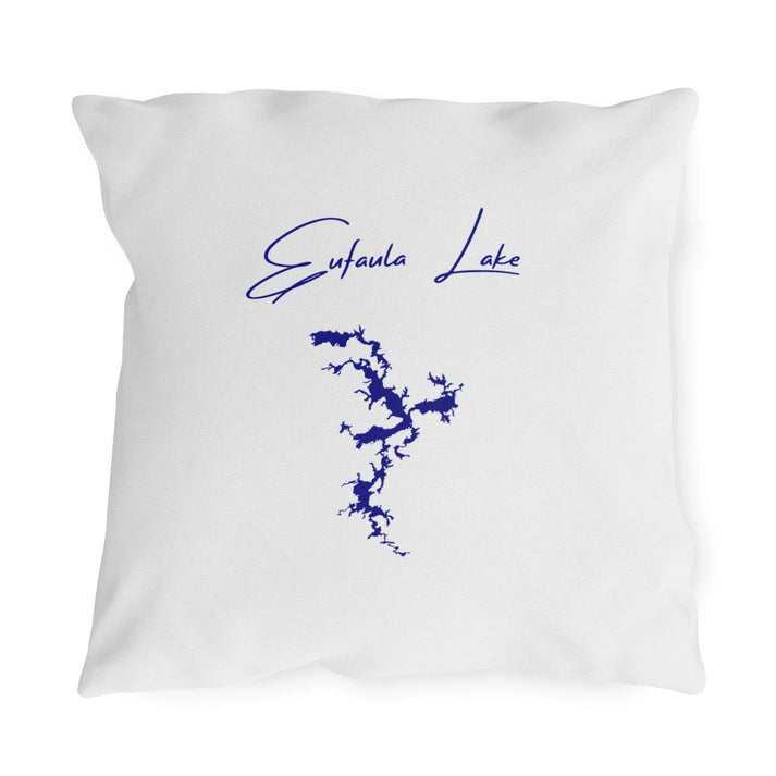 Oklahoma  Eufaula  Lake  Outdoor  Pillow  front  position  view  from  front  18  x  18.webp