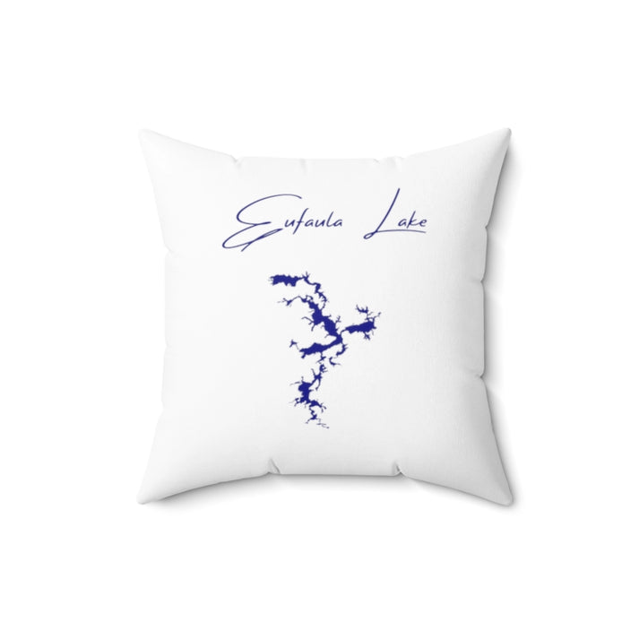 Oklahoma  Eufaula  Lake  Pillow  front  position  view  from  back  16  x  16.webp