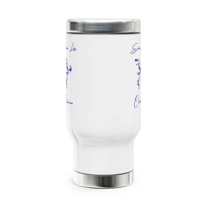 Oklahoma  Eufaula  Lake  Travel  Mug  other  position  view  from  front  14oz.webp
