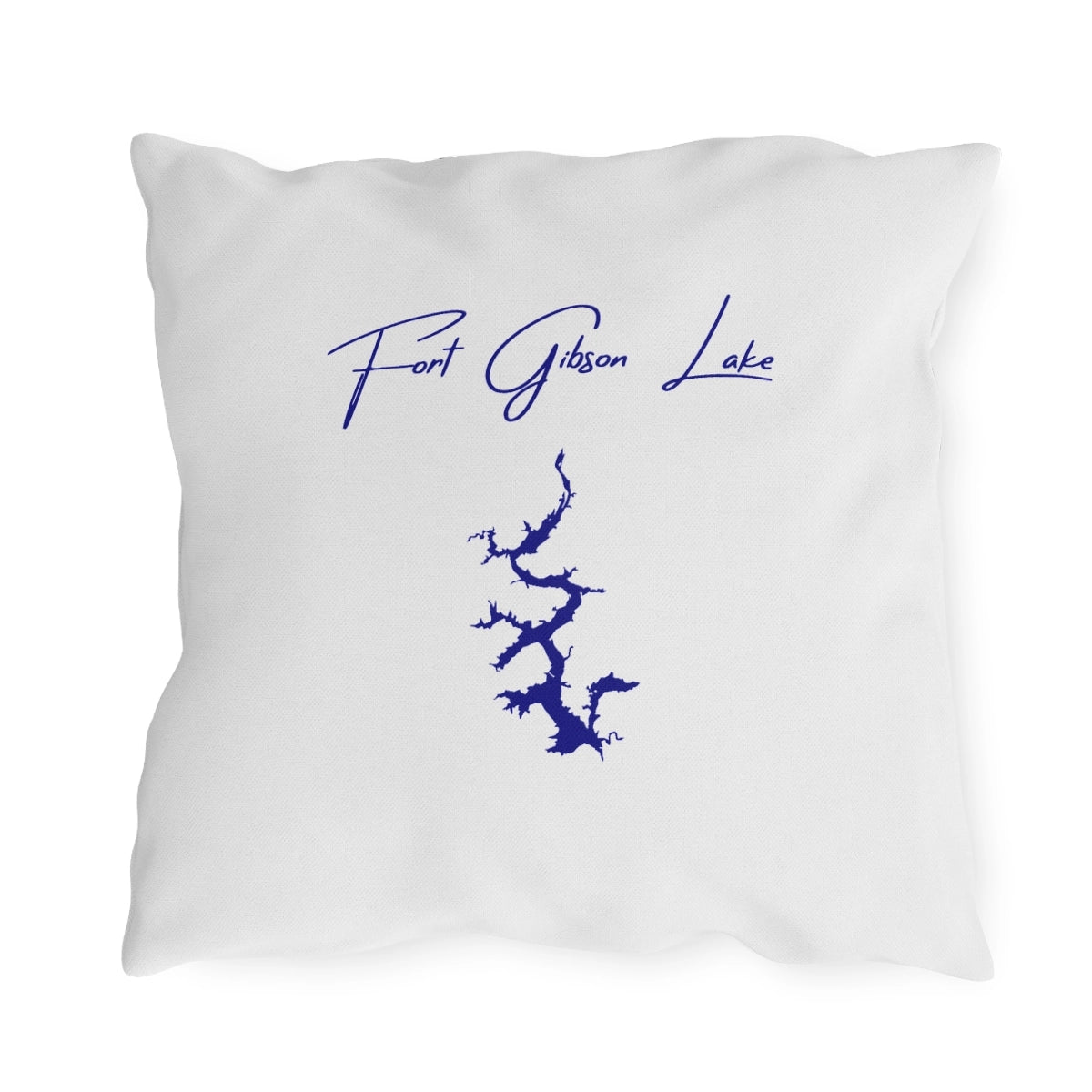 Oklahoma  Fort  Gibson  Lake  Outdoor  Pillow  back  position  view  from  back  18  x  18.webp