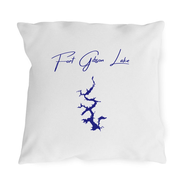 Oklahoma  Fort  Gibson  Lake  Outdoor  Pillow  front  position  view  from  front  18  x  18.webp
