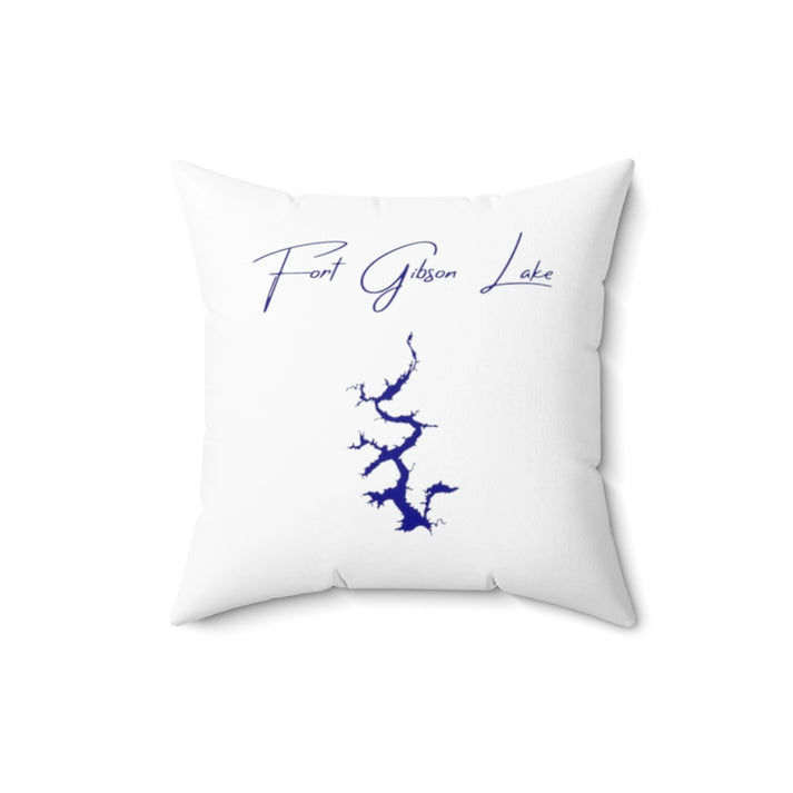 Oklahoma  Fort  Gibson  Lake  Pillow  front  position  view  from  back  16  x  16.webp