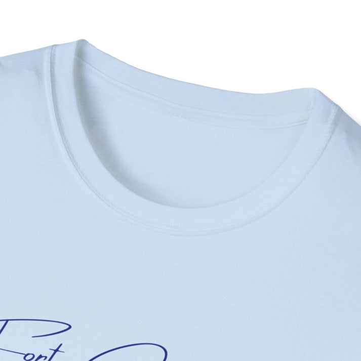 Oklahoma  Fort  Gibson  Lake  T-shirt  other  position  view  from  front-collar-closeup  light  blue.webp