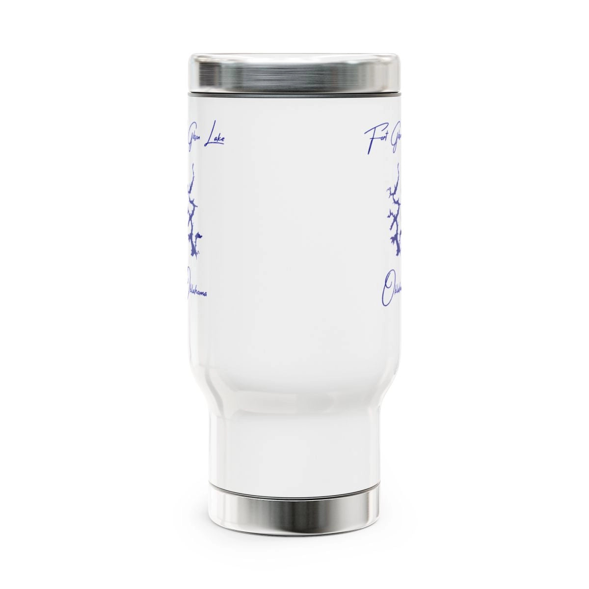 Oklahoma  Fort  Gibson  Lake  Travel  Mug  other  position  view  from  front  14oz.webp