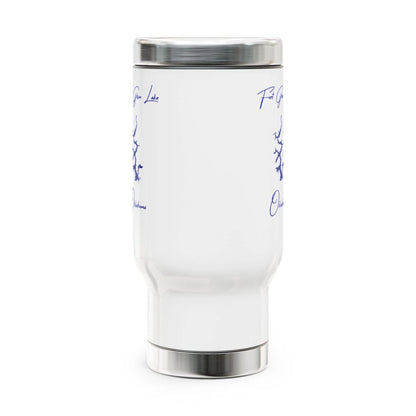 Oklahoma  Fort  Gibson  Lake  Travel  Mug  other  position  view  from  front  14oz.webp