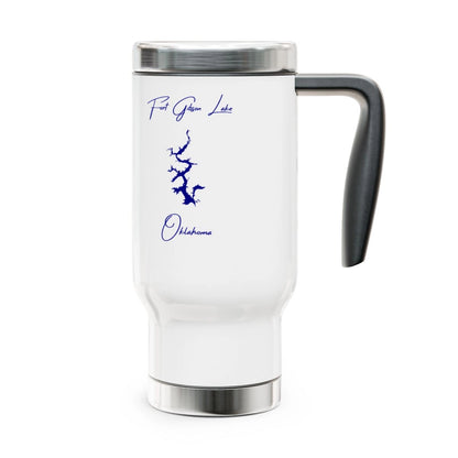 Oklahoma  Fort  Gibson  Lake  Travel  Mug  other  position  view  from  right  14oz.webp