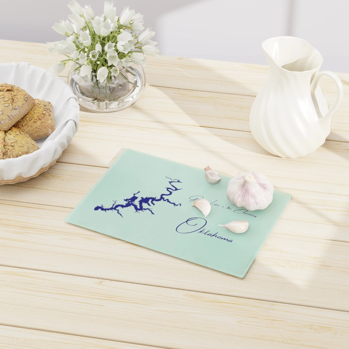 Oklahoma  Grand  Lake  o'  the  Cherokees  Cutting  Board  other  position  view  from  context-1  small.webp