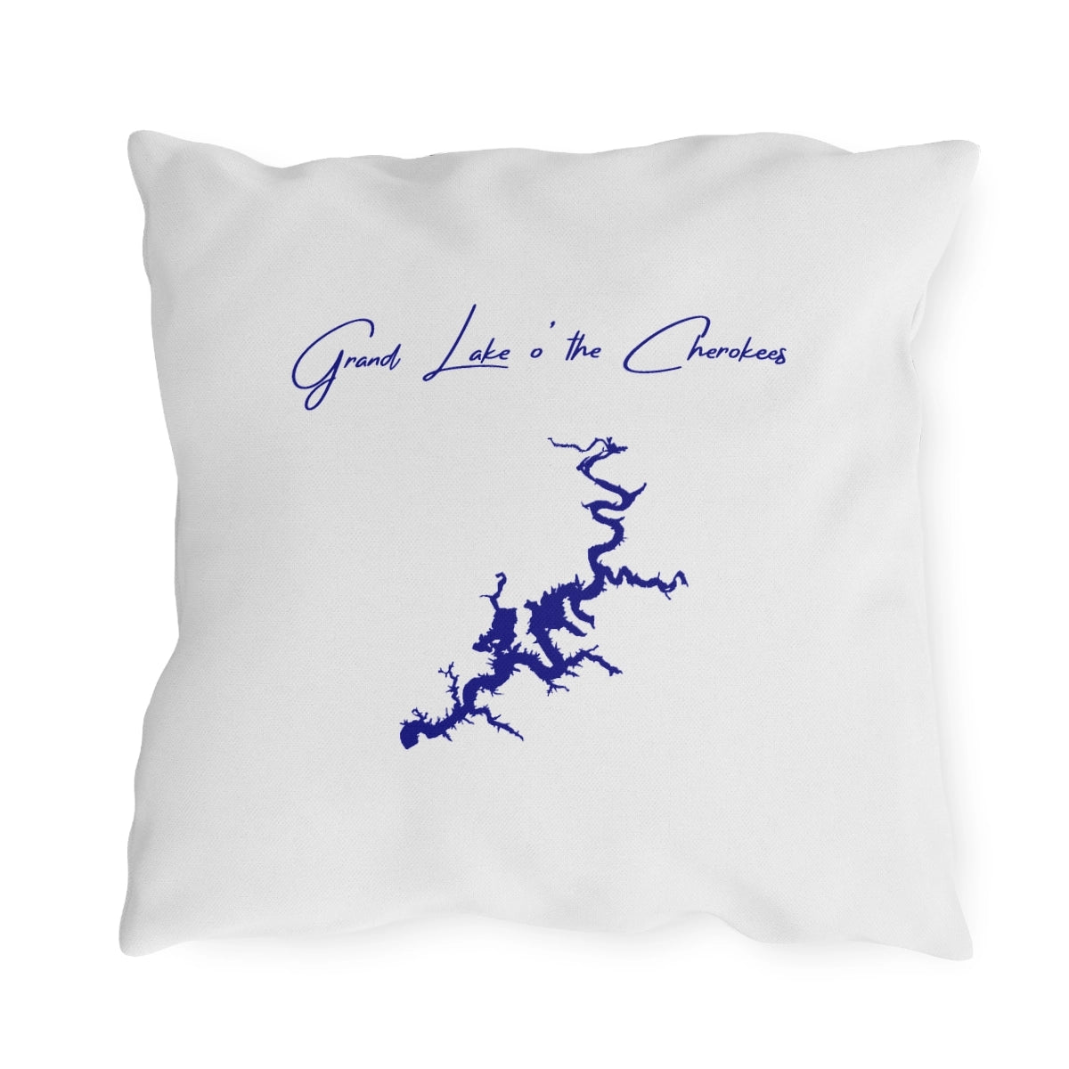 Oklahoma  Grand  Lake  o'  the  Cherokees  Outdoor  Pillow  back  position  view  from  back  18  x  18.webp