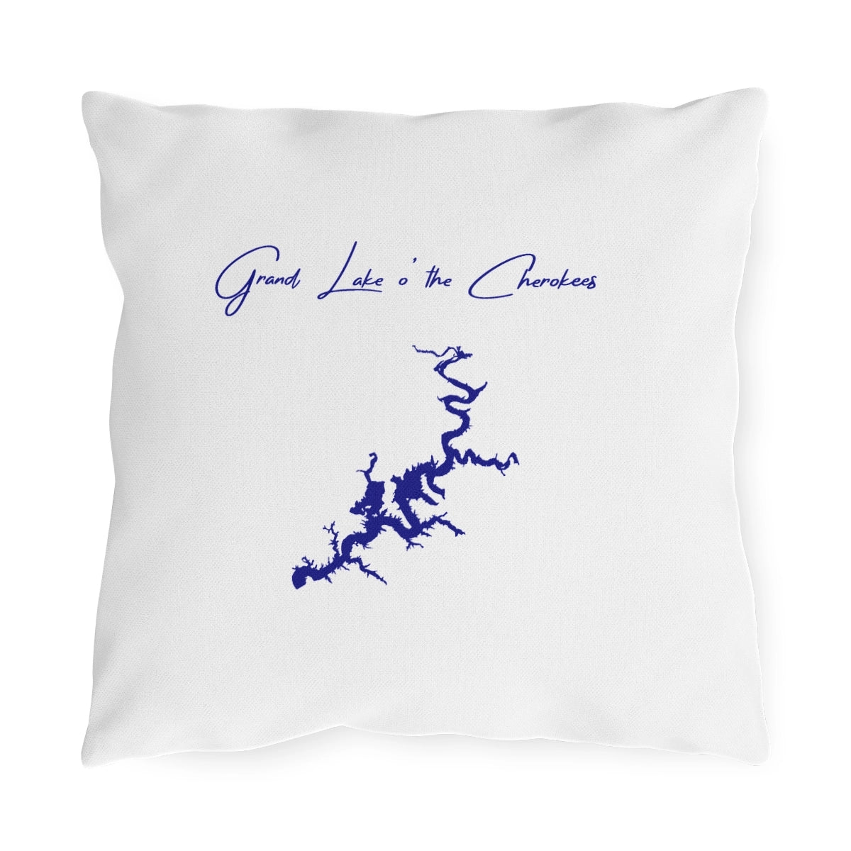 Oklahoma  Grand  Lake  o'  the  Cherokees  Outdoor  Pillow  front  position  view  from  front  16  x  16.webp