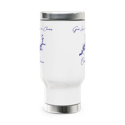 Oklahoma  Grand  Lake  o'  the  Cherokees  Travel  Mug  other  position  view  from  front  14oz.webp