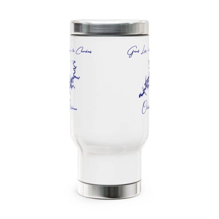 Oklahoma  Grand  Lake  o'  the  Cherokees  Travel  Mug  other  position  view  from  front  14oz.webp