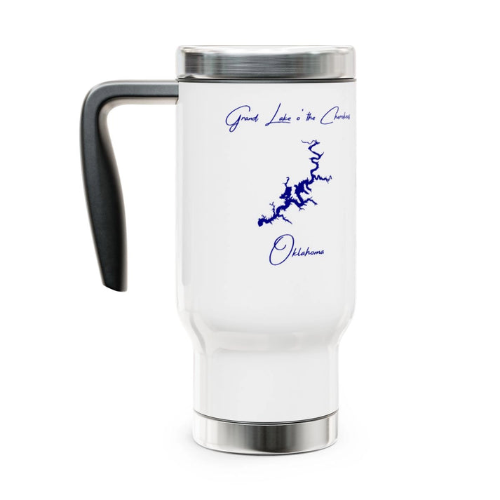 Oklahoma  Grand  Lake  o'  the  Cherokees  Travel  Mug  other  position  view  from  left  14oz.webp
