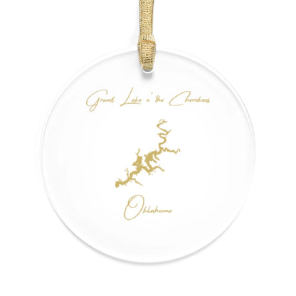 Oklahoma  Grand  Lake  o'  the  Cherokees  Tree  Ornament  other  position  view  from  front  round.webp