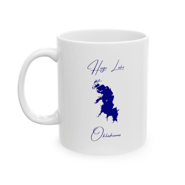 Oklahoma  Hugo  Lake  Ceramic  Mug  other  position  view  from  left  11oz.webp