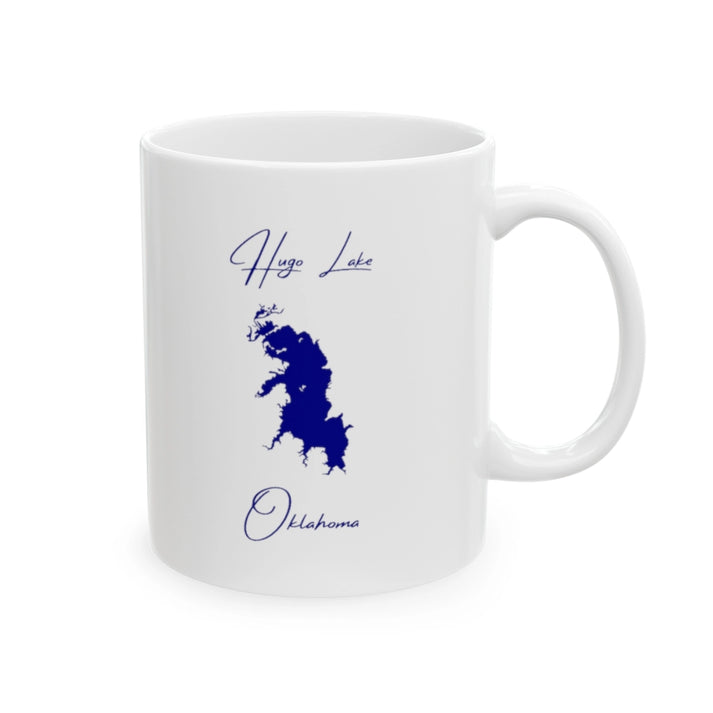 Oklahoma  Hugo  Lake  Ceramic  Mug  other  position  view  from  right  11oz.webp