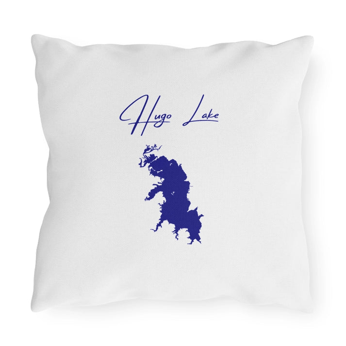 Oklahoma  Hugo  Lake  Outdoor  Pillow  back  position  view  from  back  16  x  16.webp