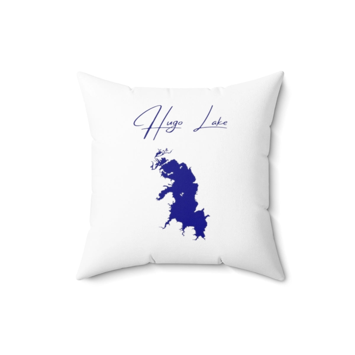 Oklahoma  Hugo  Lake  Pillow  front  position  view  from  front  16  x  16.webp