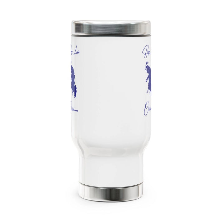 Oklahoma  Hugo  Lake  Travel  Mug  other  position  view  from  front  14oz.webp