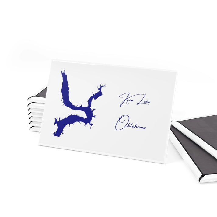 Oklahoma  Kaw  Lake  Magnet  front  position  view  from  set  2  x  3.webp