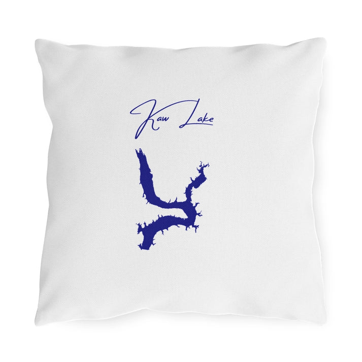 Oklahoma  Kaw  Lake  Outdoor  Pillow  front  position  view  from  front  16  x  16.webp